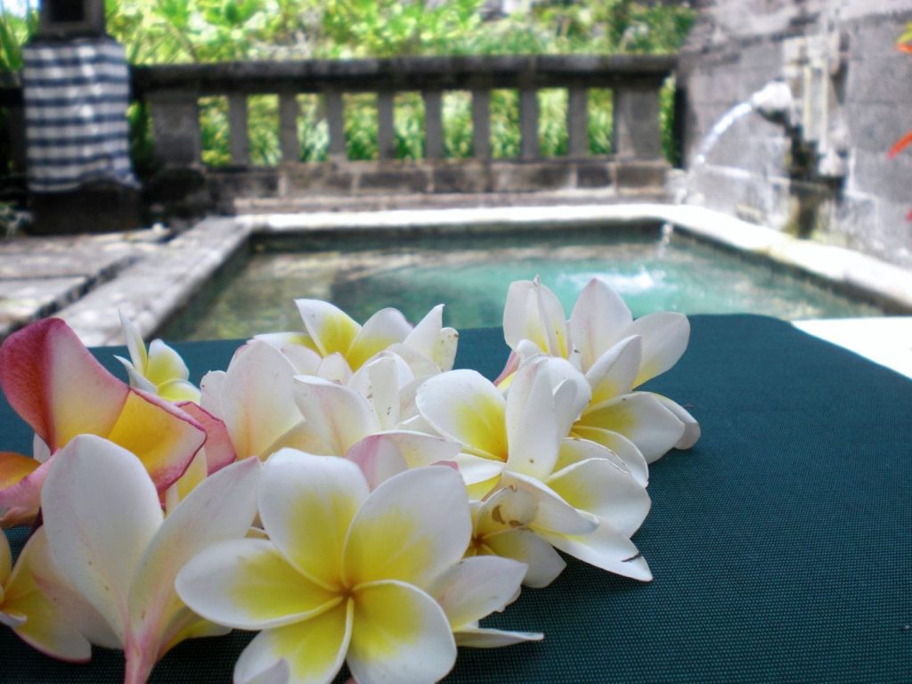 Piscine privée d’une villa à Bali